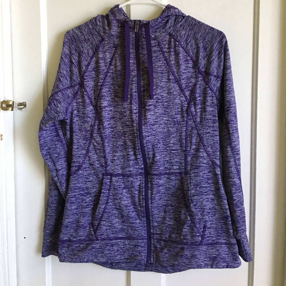 Champion long sleeved full zip jacket